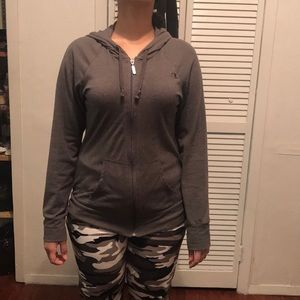 Light grey Champion hoodie